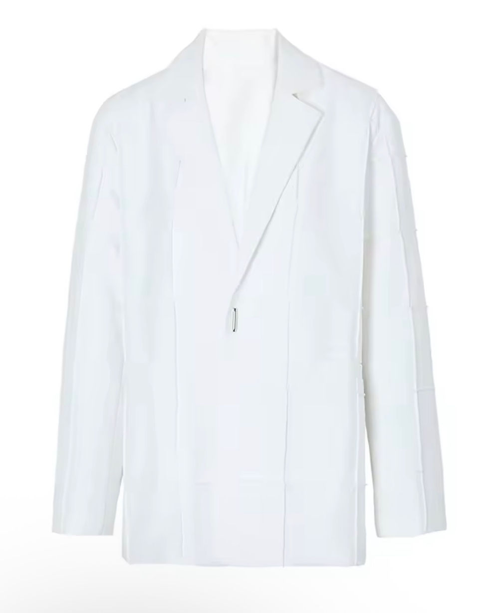 Thumbnail: Deconstructed Grid Stitch Blazer