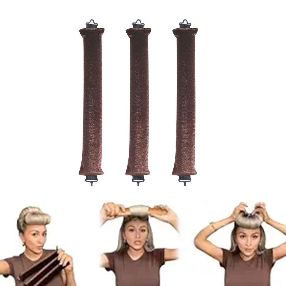 Thumbnail: Velvet Heatless Blowout 3 Pcs Curler Set
