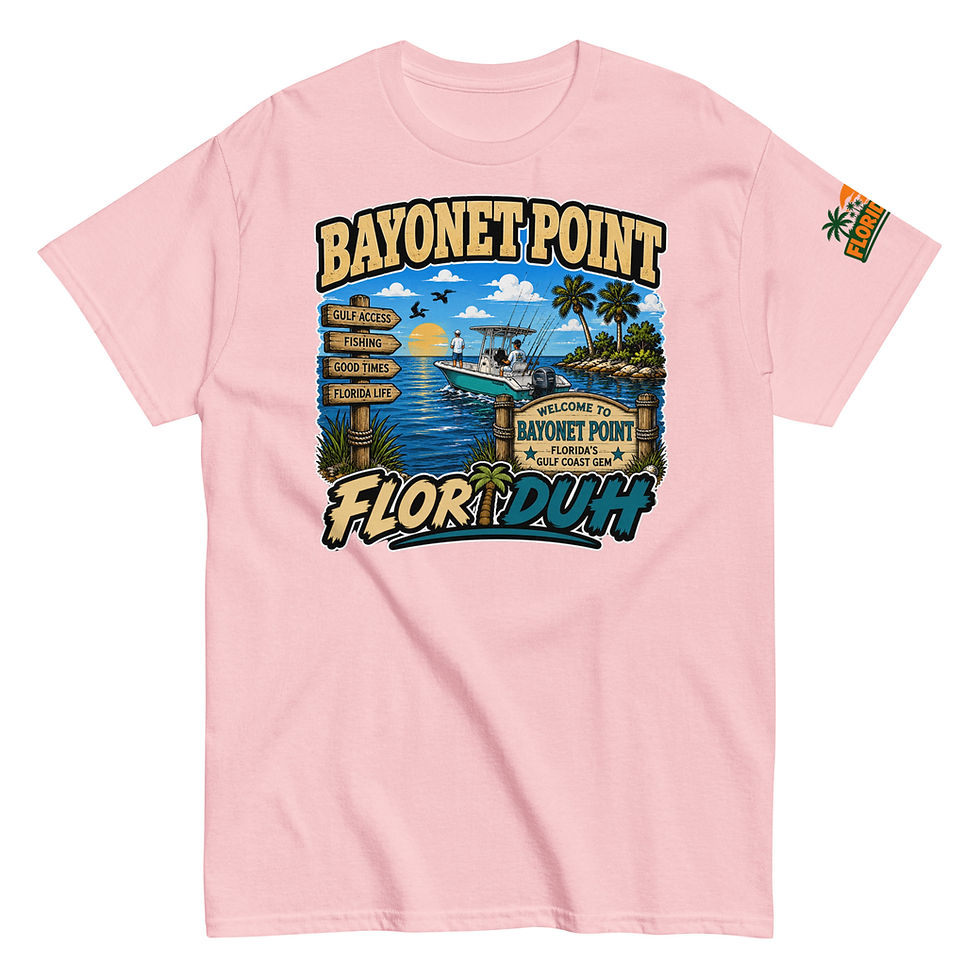 Thumbnail: Bayonet Point, Floriduh™ Tee
