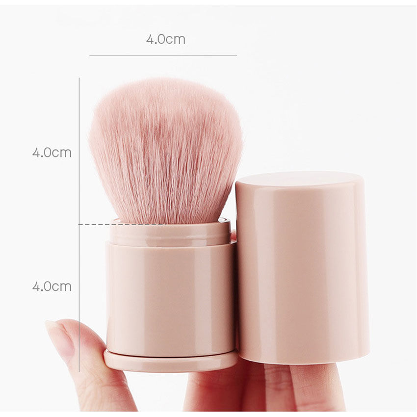 Thumbnail: Retractable Loose Powder Brush Portable Makeup Brush