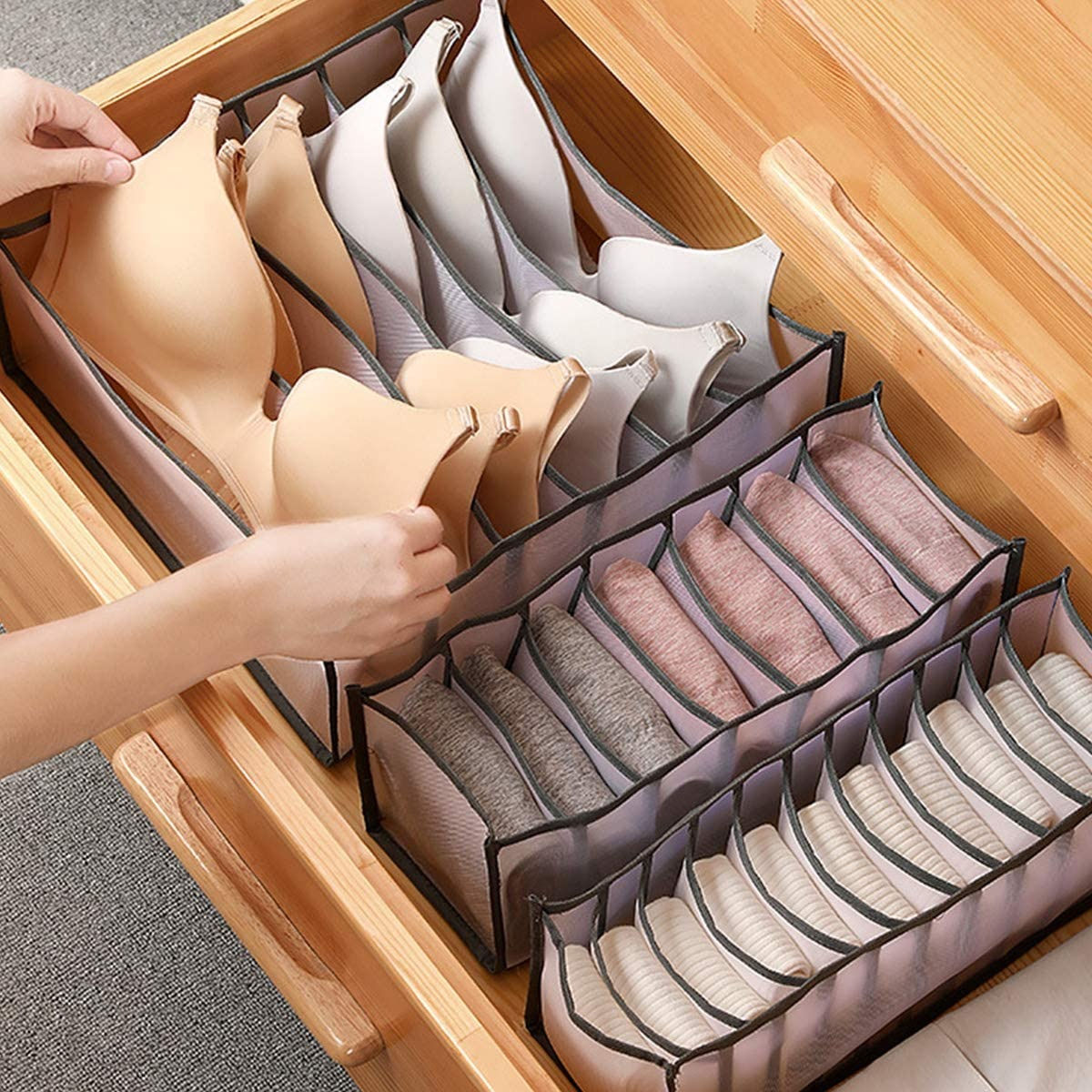 Bra / Underwear Storage Box Wardrobe Organiser
