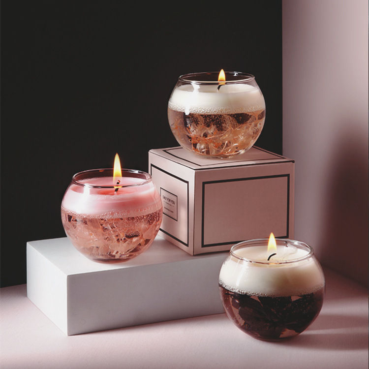 Eternal Life Flower Cup Candle Scents Dry Flower