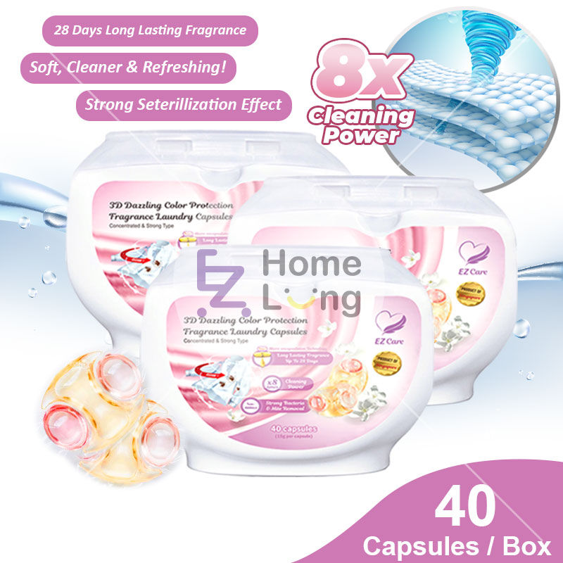 EZCARE Laundry Capsule 40pcs