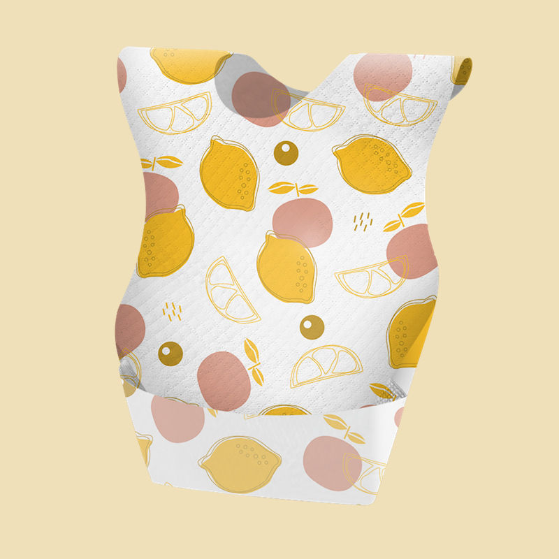 Thumbnail: 10pcs Disposable Baby Feeding Bibs
