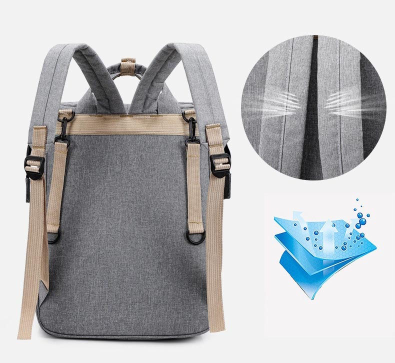 Thumbnail: Foldable Baby Travel Bag Included Mattress