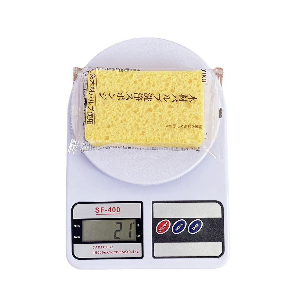 Thumbnail: Uyiku Household Oil-Free Cellulose Sponge Dishwash Wood Pulp Sponge