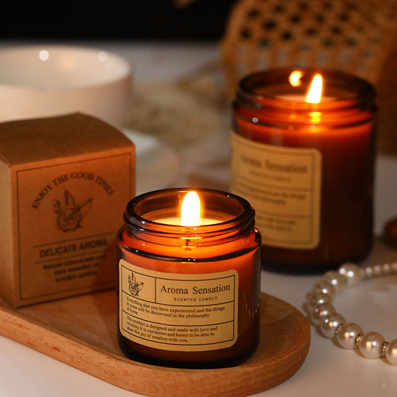 Bottle Scented Candle Aroma 100g