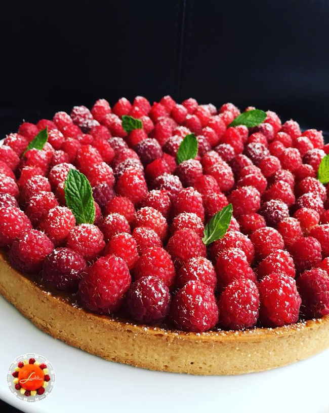 Tarte framboise