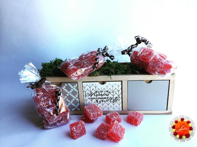 Pâte de fruit à la fraise