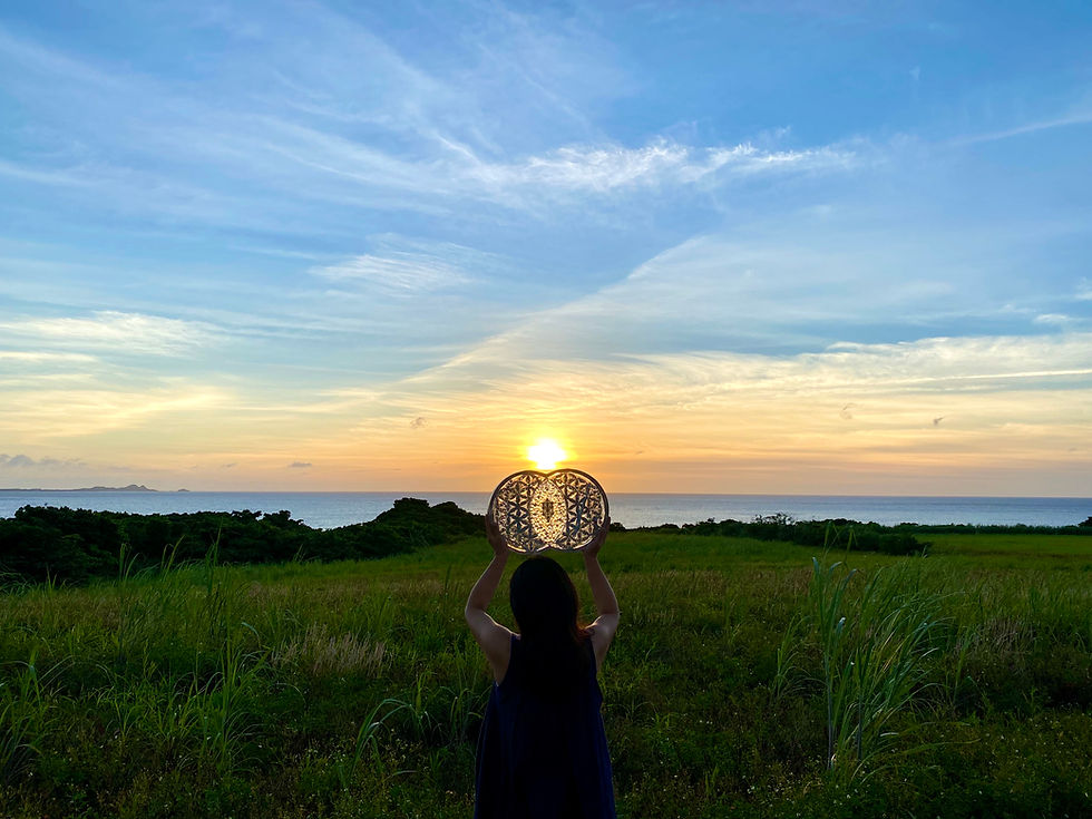 サムネイル： Hiroオリジナルオルゴナイト　ヴェシカパイシス型オルゴンライアー