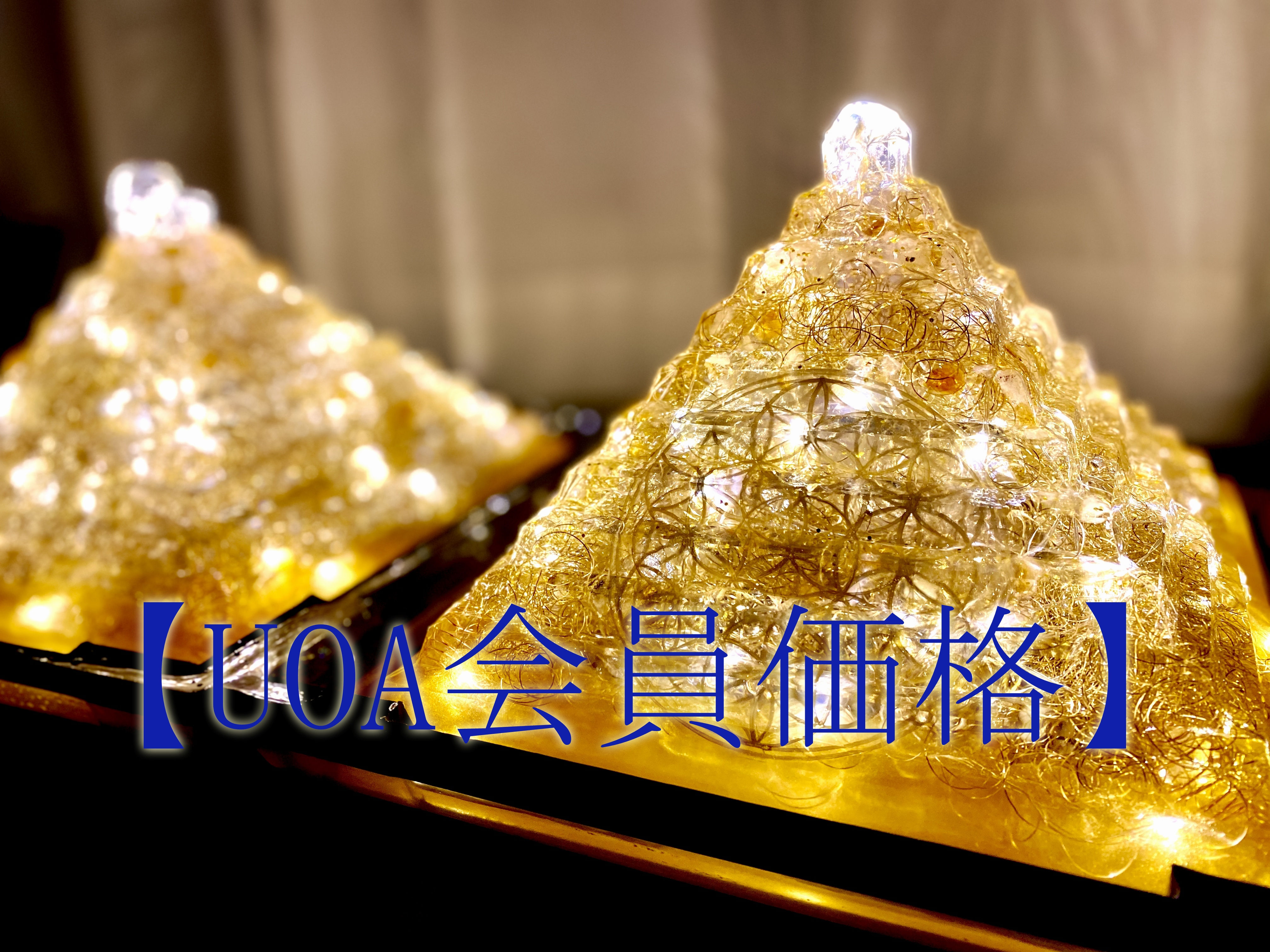 Hiroオリジナルオルゴナイト講座　ピラミッドファウンテンワークショップ