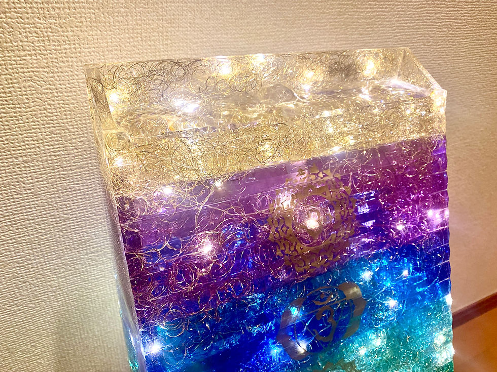 サムネイル： Hiroオリジナルオルゴナイト　チャクラフォール　噴水