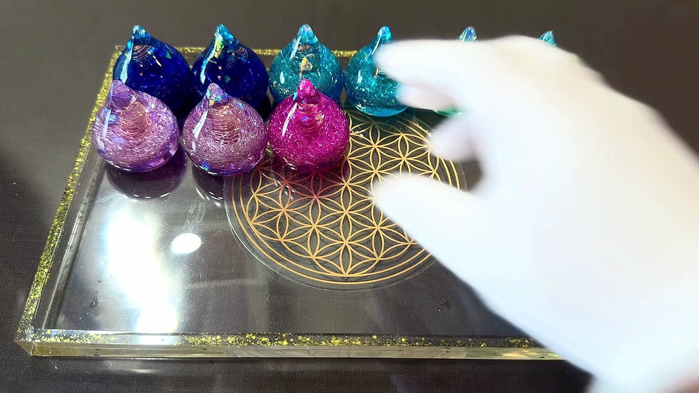 サムネイル： 生命の樹セッション用ボードオルゴナイト