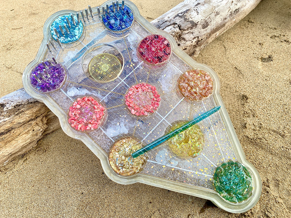 サムネイル： Hiroオリジナルオルゴナイト　生命の樹オルゴンライアー