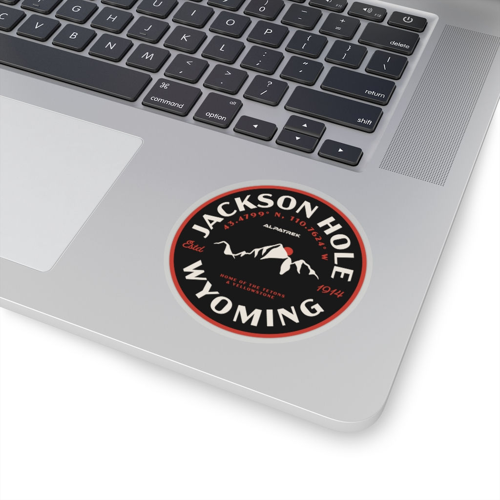 Jackson Hole Logo Sticker