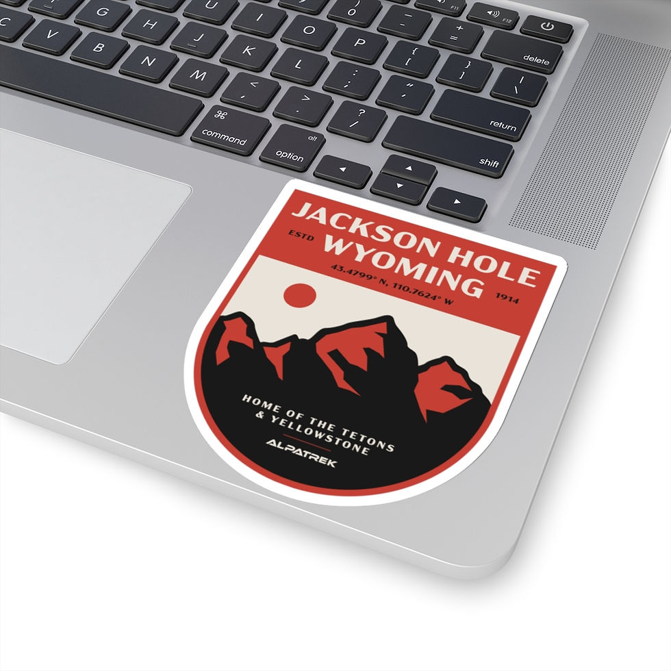 Thumbnail: Jackson Hole Crest Sticker