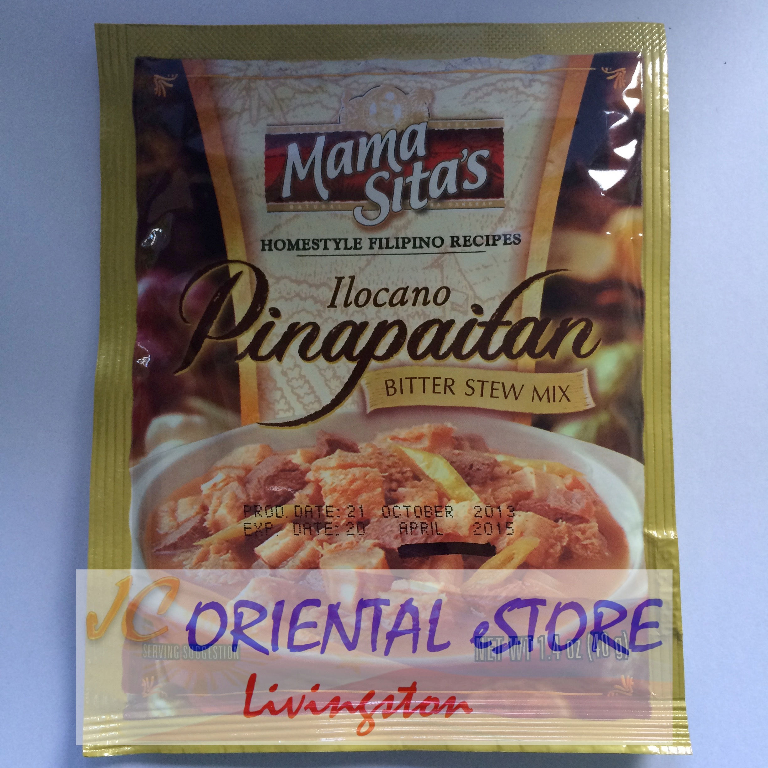 Mama Sita's Ilocano Pinapaitan 40g zr