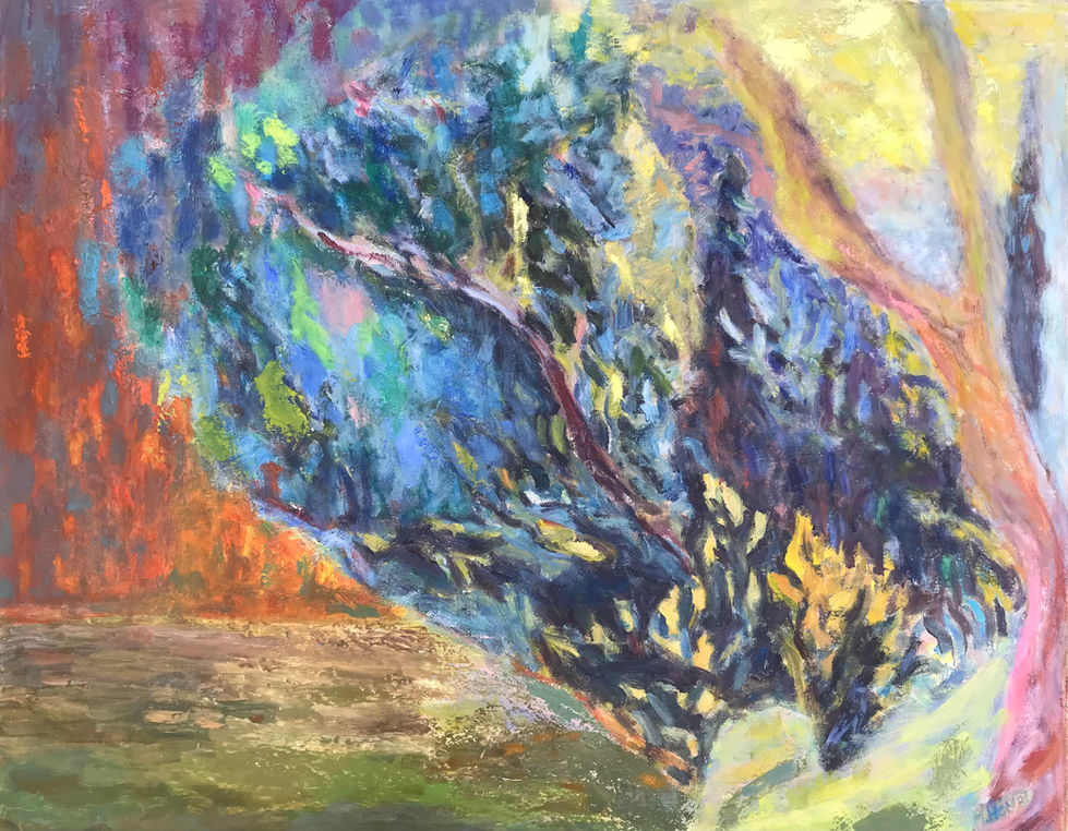 A travers les arbres