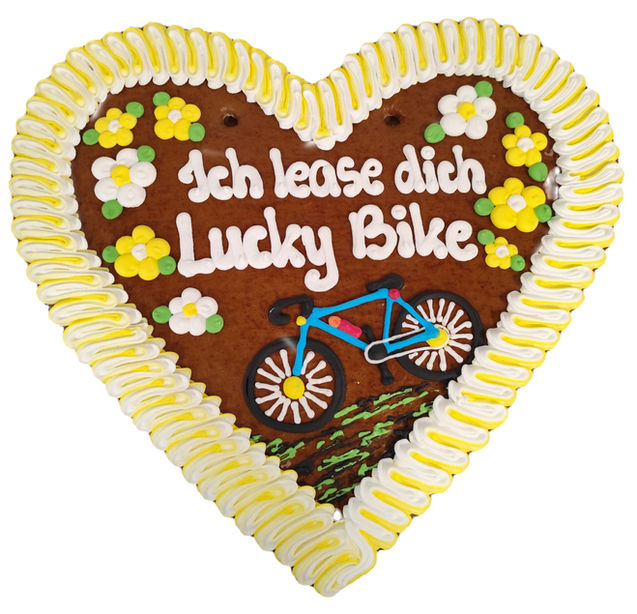 Lebkuchenherz Lucky Bike