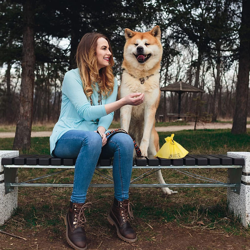 Certified Compostable Dog Poop Bags, 270 Count Landfill Friendly and Leakproof