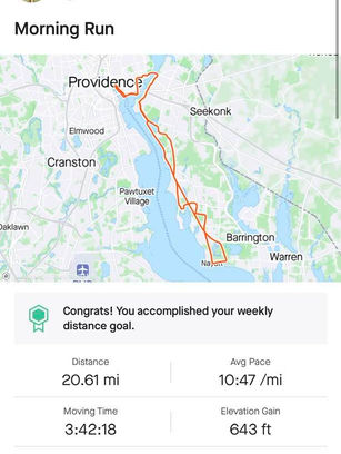 March 26, 2023 Marathon Training