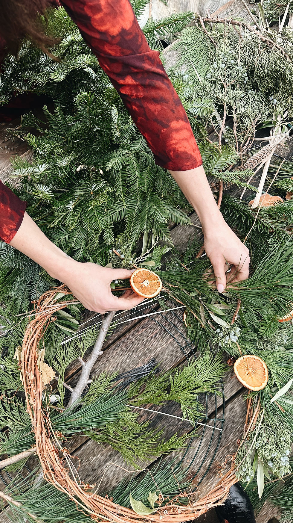 Winter Wreath Making at 1 Hotel San Francisco