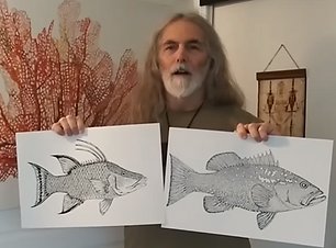 Manny puig myfloridaoutdoors capt orly marine nautical jewelry tridents fish hooks artScre