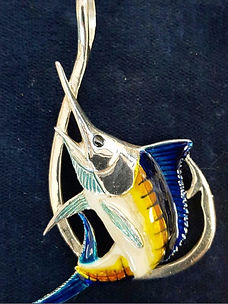 My florida outdoors nautical jewelry wildlife jewelry marine art capt orly orlando paz cap