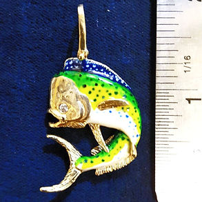 My florida outdoors nautical jewelry wildlife jewelry marine art capt orly orlando paz cap