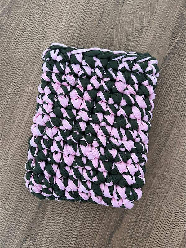 Handmade crochet Kindle sleeve