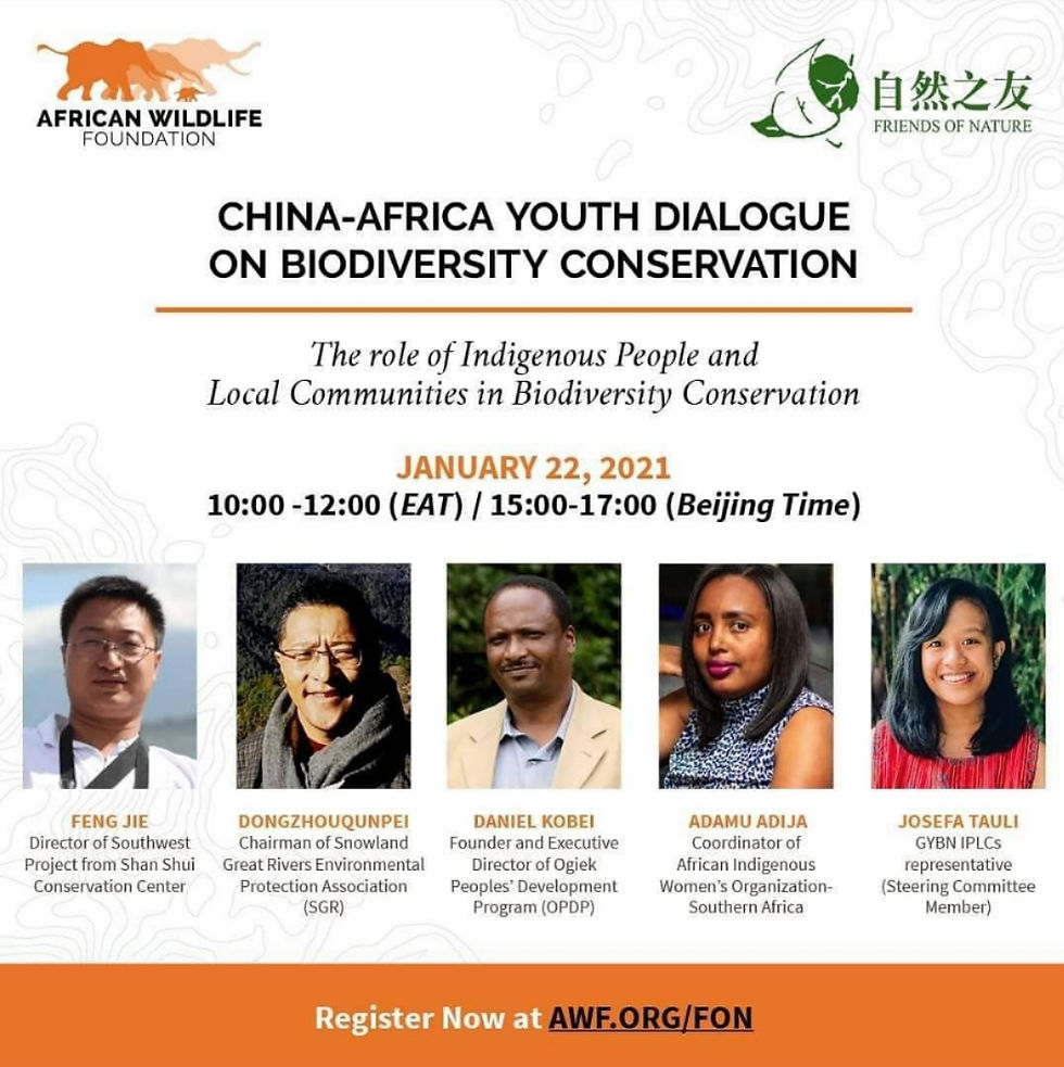 China-Africa Youth Dialogue On Biodiversity Conservation