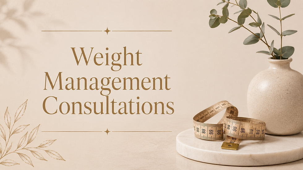 Weight management consultations at Rejuvenation By Vienna