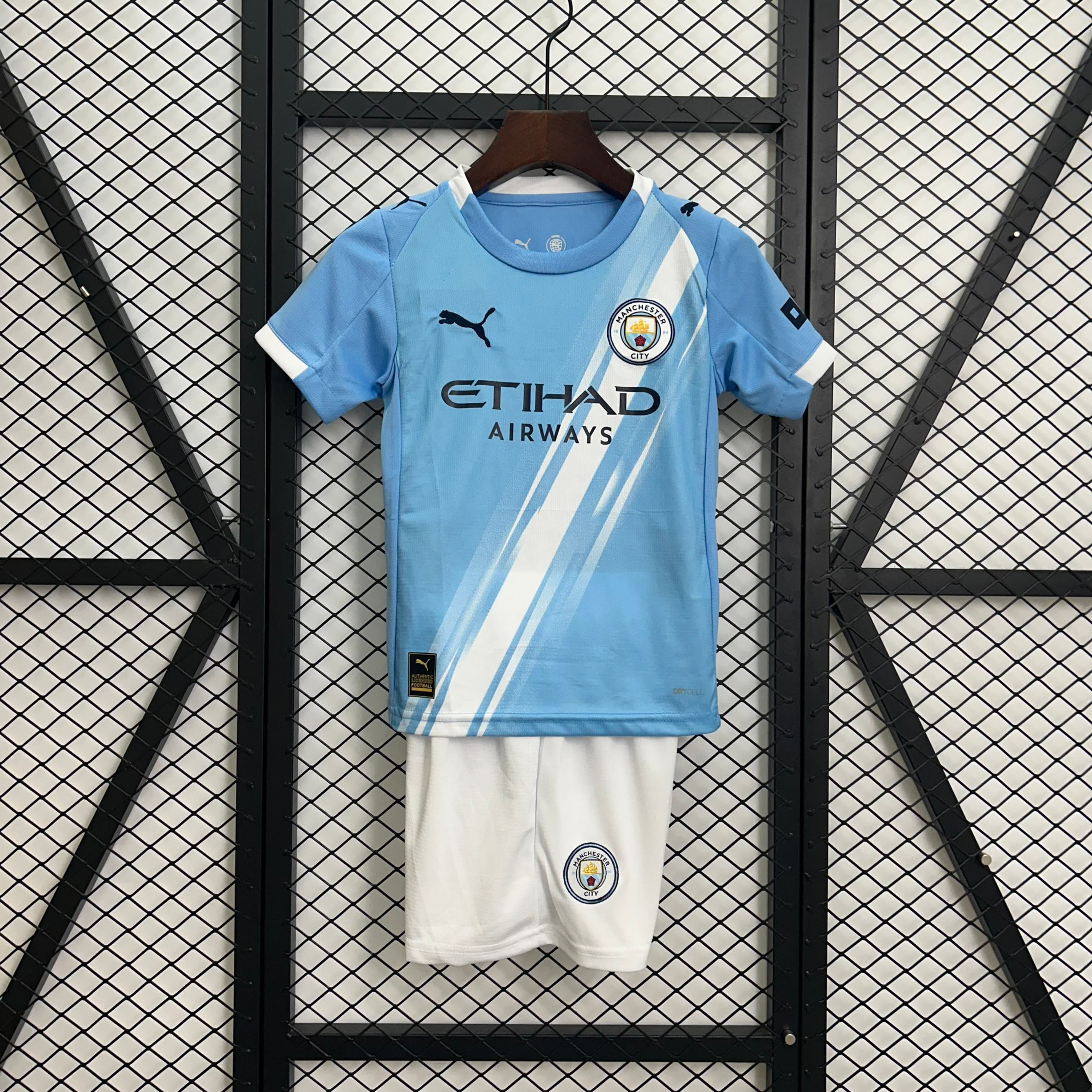 Manchester City Home Shirt 25/26 (Kids)