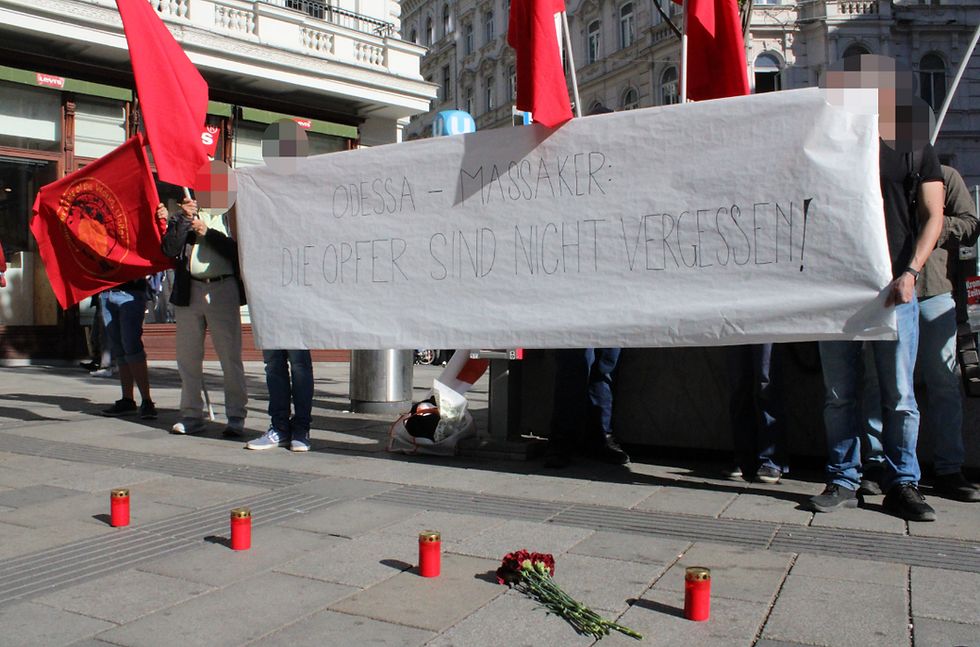 12 Jahre Odessa Massaker: Die Opfer sind nicht vergessen!