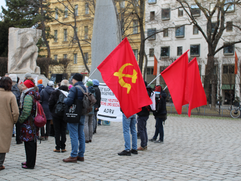 Bericht zur Kundgebung: Nie mehr Faschismus, nie mehr Krieg!