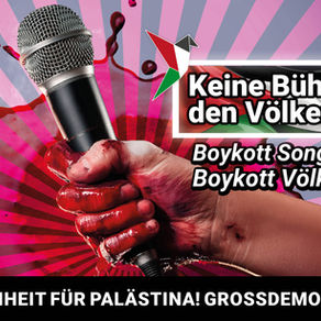 Großdemo gegen Songcontest: 14 Uhr in Wien