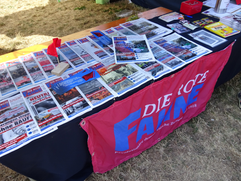 Das war Die Rote Fahne am Volksstimmefest 2024