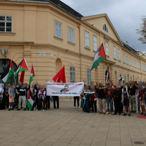 Georges Abdallah ist frei! Auch Palästina wird frei sein! - Kundgebung in Wien