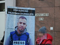 Palästina-Aktivistin am Linzer Hauptbahnhof verhaftet