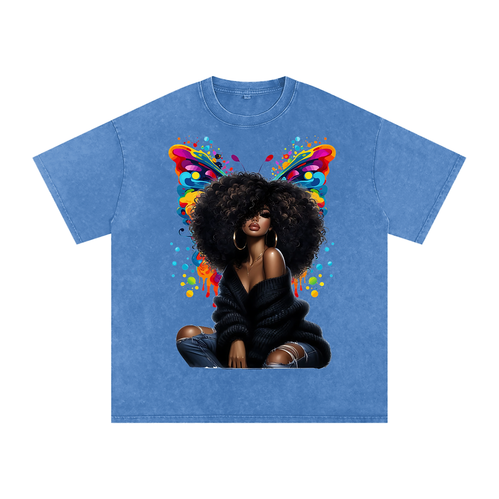 Thumbnail: Snow Washed Oversized Cotton T-Shirt