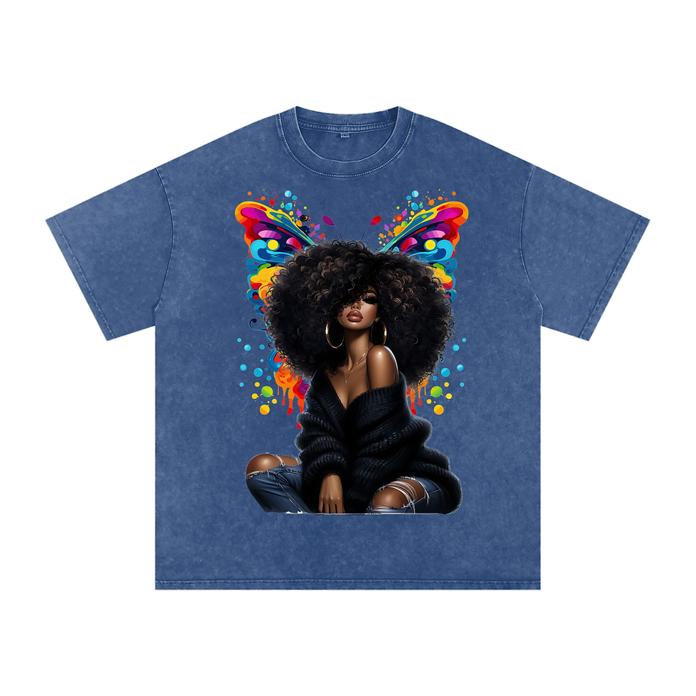 Thumbnail: Snow Washed Oversized Cotton T-Shirt