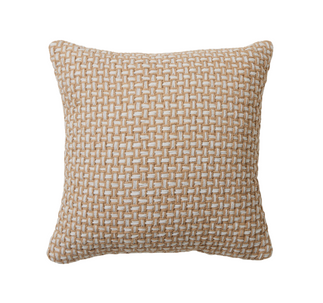 West Elm Woven Two-Tone Indoor/Outdoor Pillow