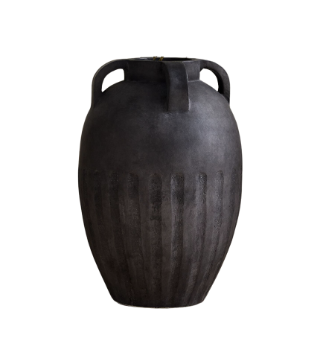 West Elm Grooved Ceramic Vases