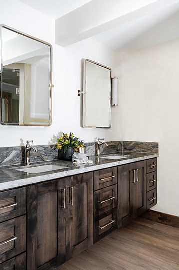 Simopoulos Designs - Sacramento Interior Designer - Tahoe House Remodel - Master Bathroom 