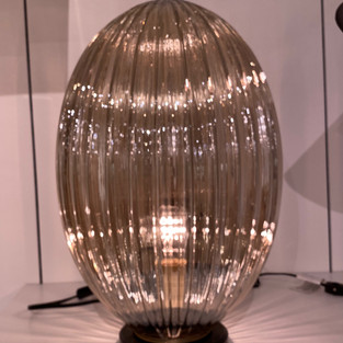 table lamp, glass table lamp