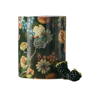 Anthropologie Liza Woody Blackberry Balsam Ceramic Candle