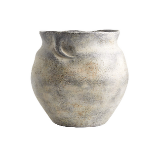 Crate and Barrel Rue Medium Handmade Ceramic Vase 12.5" by Jake Arnold