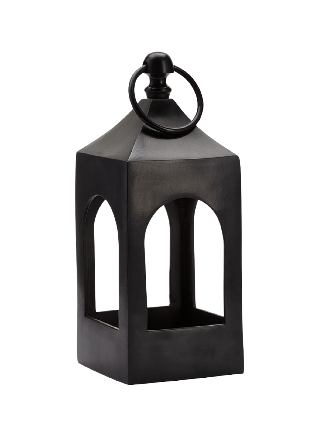 Pottery Barn Caleb Handcrafted Metal Outdoor Lantern