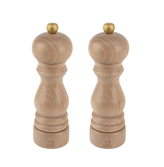 Lulu and Georgia Paris Adjustable Salt + Pepper Mill Set by Peugeot Saveurs