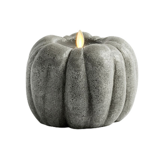 Premium Flickering Flameless Wax Pumpkin Candle